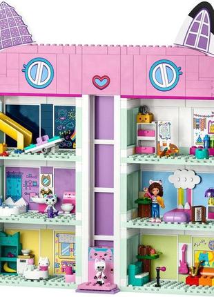 Конструктор lego gabby's dollhouse ляльковий будиночок ґаббі 498 деталей (10788)3 фото