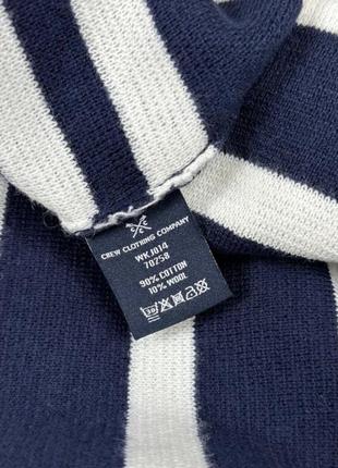 Стильное натуральное платье в полоску crew Towels clothing5 фото