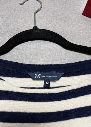 Стильное натуральное платье в полоску crew Towels clothing10 фото
