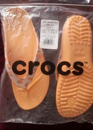 Шльопанці, сланці крокси crocs 37 розмір