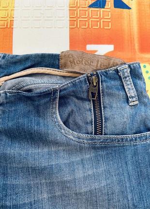 Джинсы motor jeans с молнией сзади6 фото
