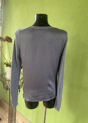 Джемпер бавовна/шовк/віскоза4 фото
