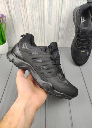 Кроссовки мужские осень - зима adidas terrex swift r2 thermo black