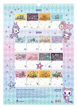 Календарь-планер настенный tokidoki 4su_tk23-440-1 на 2023-2024 г.4 фото