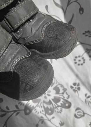 Зимние термо ботинки на мальчика 28р2 фото