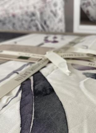 Набір постільної білизни la romano, premium satin, євро розмір.