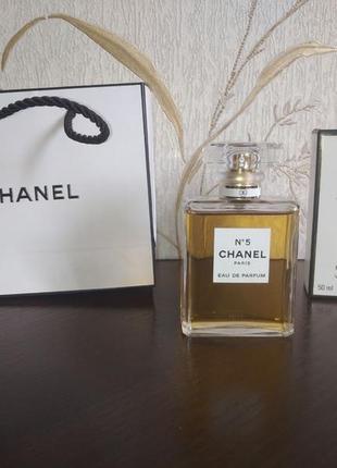 Парфюмерная вода chanel n.5 оригинал 50 мл новые2 фото