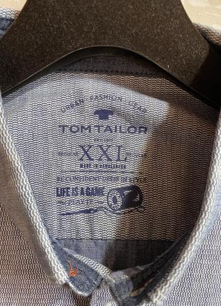 Новая мужская рубашка tom tailor оригинал4 фото