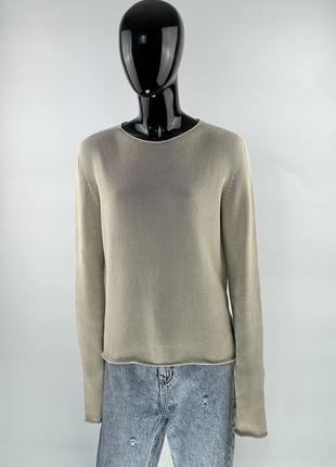 Стильный фирменный свитер cotton fabiana filippi sonia rykiel