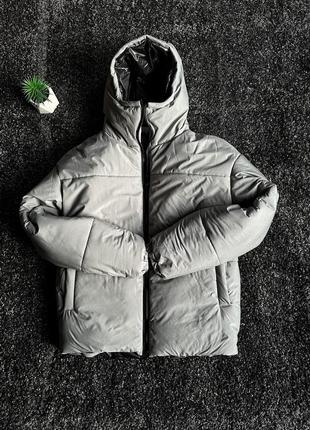 Очень теплый топовый мужской пуховик зимний до -30 стильная молодежная куртка качественная2 фото