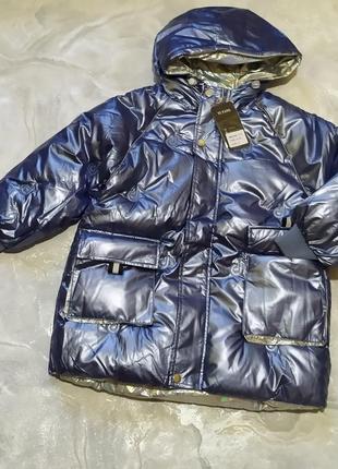 Куртка зимова ❄️☃️ размер 122-128;134;1401 фото