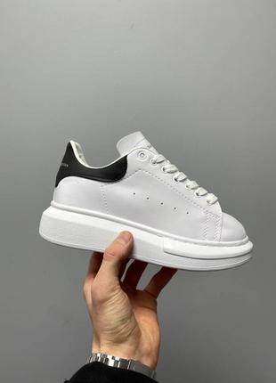 Кросівки alexander mcqueen ‘white black’2 фото