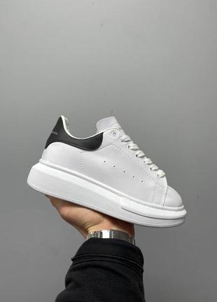 Кросівки alexander mcqueen ‘white black’1 фото