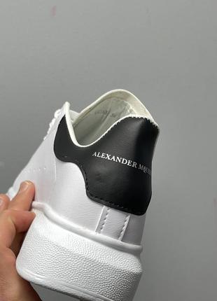 Кросівки alexander mcqueen ‘white black’8 фото