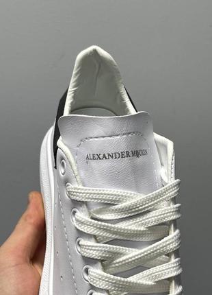 Кросівки alexander mcqueen ‘white black’4 фото