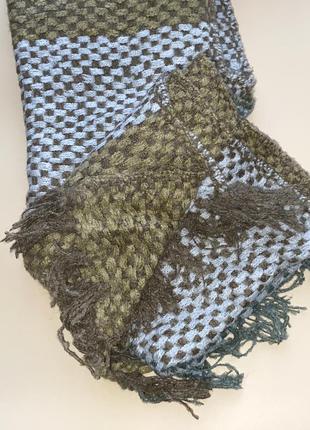 Теплый широкий шарф, машинная вязка, бренду с&amp;а/наза размер: one size7 фото