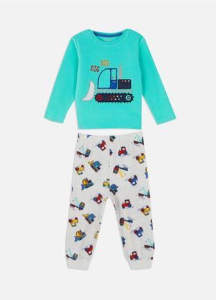 Пижама флисовая на мальчика primark baby