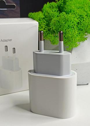 Адаптер питания apple 20w usb-c power adapter, зарядное, зарядка