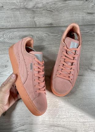 Puma suede замшеві кросівки