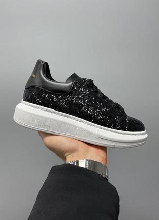 Кроссовки alexander mcqueen glitter ‘black''