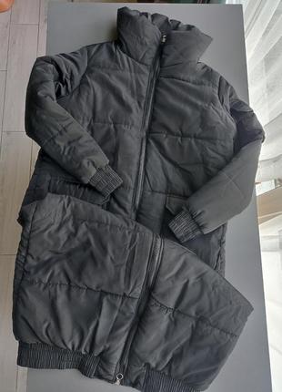 Длинная куртка женская деми3 фото