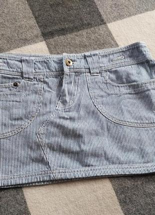 Джинсовая короткая юбка от george1 фото