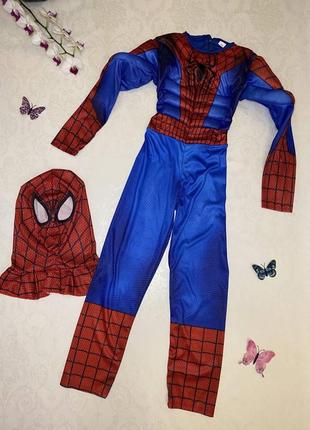 Костюм человек паук спайдермен супергерой3 фото