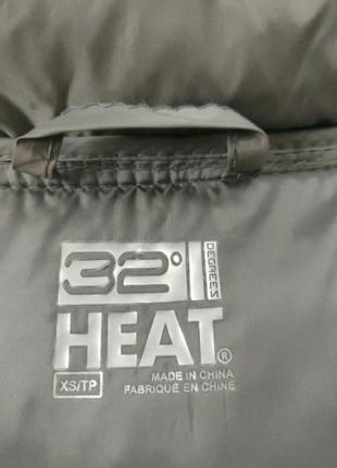 Пуховик длинный,бренд 32 heat degrees5 фото