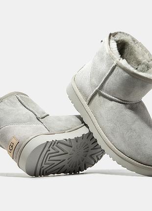 Женские замшевые угги ugg classic mini
