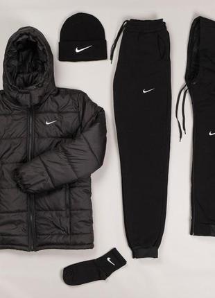 6в1 зимний мужской спортивный костюм комплект зимовий спортивний комплект nike