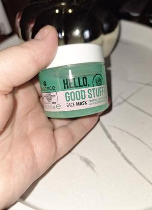 Essence hello good stuff face mask,50ml1 фото