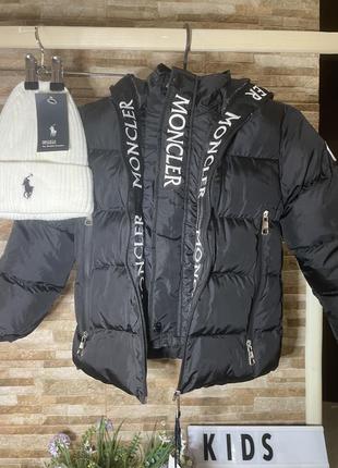 Детская -подростковая зимняя куртка moncler1 фото