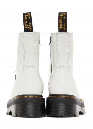 Ботинки dr. martens jadon smooth leather platform boots 15265100 (non zip!)4 фото