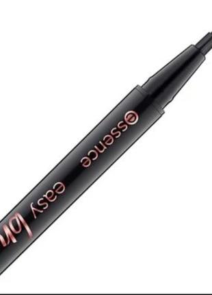 Подводка для глаз essence easy brush liner, 01 black, 0.7 мл