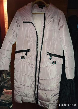 Деми пальто,удлиненная куртка1 фото
