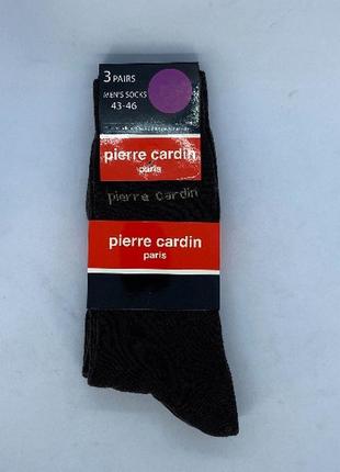 Шкарпетки чорні pierr cardin2 фото
