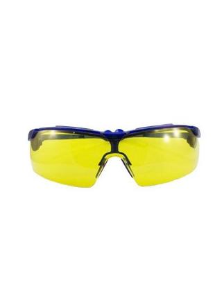 Очки защитные vita - поворотные дужки, поликарбонатное стекло (желтые)1 фото