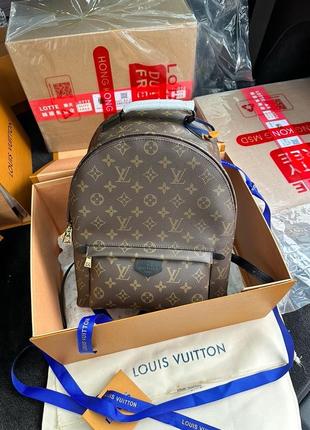 Рюкзак premium louis vuitton palm springs mini mm brown/black