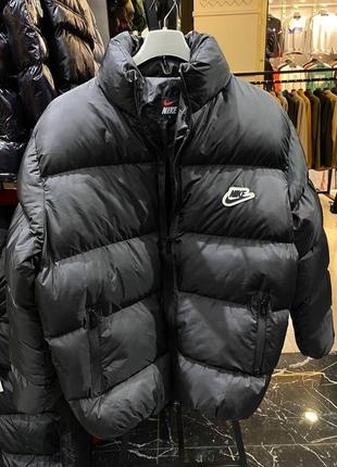 Nike куртка пуховик зимняя мужская