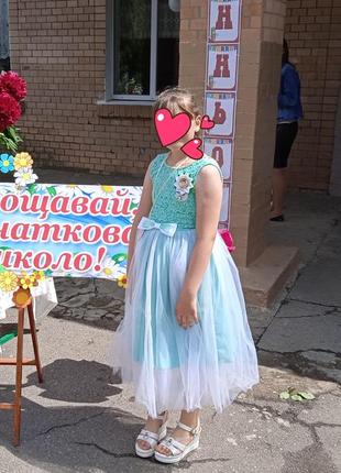 Платье выпускное в садик1 фото