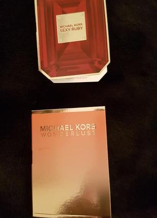 Michael kors sexy ruby и wonderlust2 фото