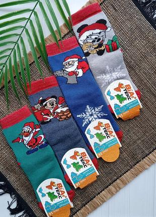 Набір: новорічні шкарпетки (ціна за 4 пари / можна окремо)