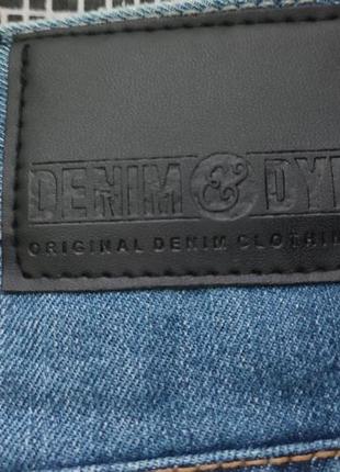 Джинсы denim &amp;dye голубого цвета оригинал!5 фото