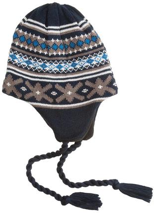 Теплая зимняя шапка grand sierra, унисекс