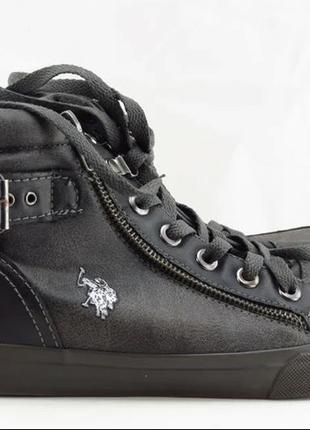 Сапоги polo ralph louran assn ботинки боты кеды женские, детские4 фото