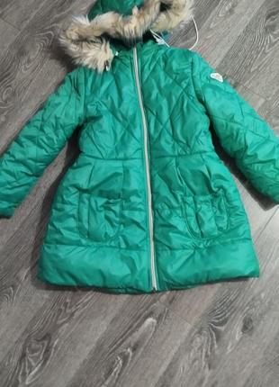 Зимняя курточка, пальто для девочки3 фото
