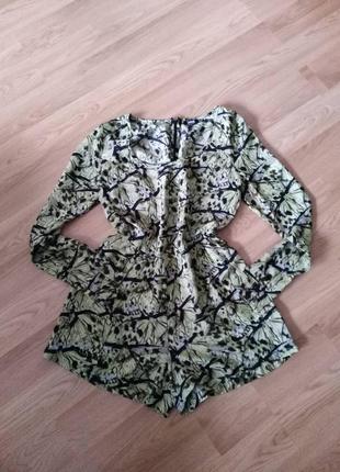 Ромпер комбинезон asos с длинным рукавом брак