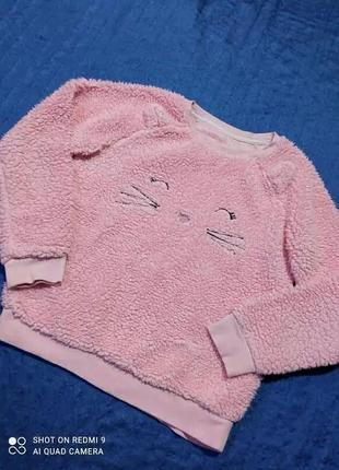 Теплая домашняя, пижамная кофта, свитер1 фото