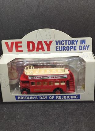 Lledo автобус 1945 1995 50 років перемоги у другій світовій війні англія велика британія4 фото