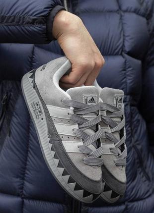 Женские кроссовки adidas adimatic x neighborhood grey 36-37-38-39-40-41